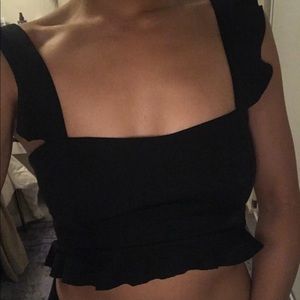 🖤Sexy black crop top 🔥